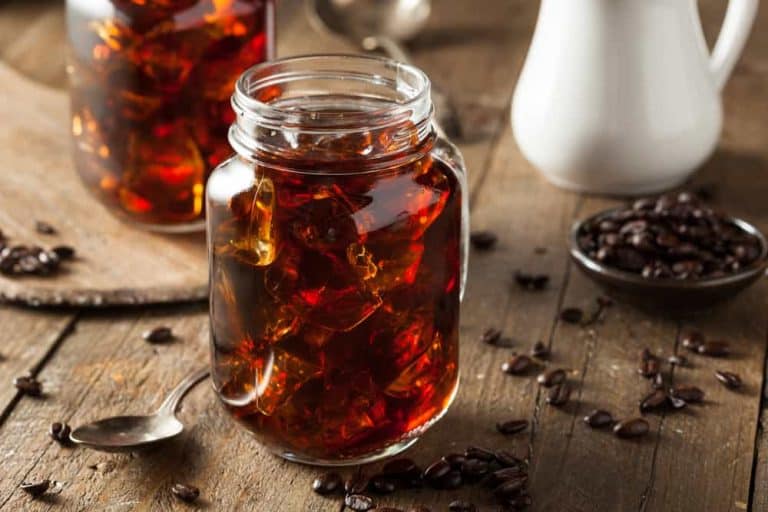 homemade cold brew coffee